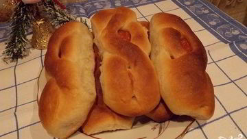 Рецепт Пирожков с курагой в духовке