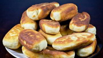 Рецепт Пирожков с мясом и рисом