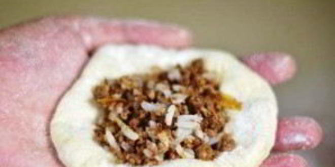 Рецепт пирожков с мясом и рисом