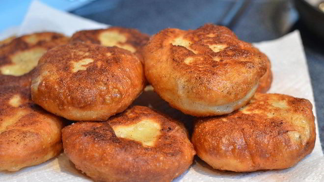 Рецепт пирожков с мясом жареные