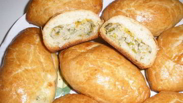 Рецепт Пирожков с начинкой из капусты