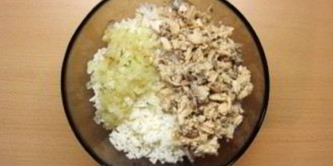 Рецепт пирожков с рисом и рыбой