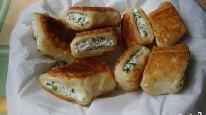 Рецепт пирожков с творогом за 5 минут