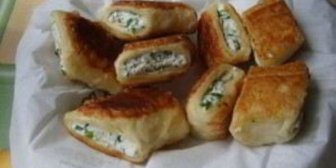 Рецепт пирожков с творогом за 5 минут