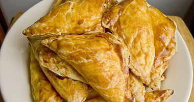 Рецепт Пирожков-треугольников с мясом