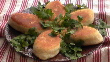 Рецепт Пирожков Зимних с домашним паштетом и картофелем