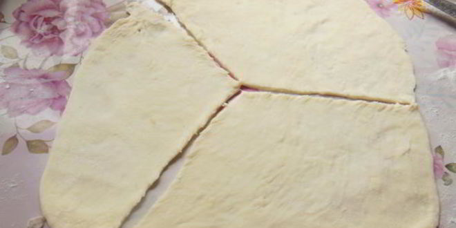 Рецепт плетеных пирожков из творожного теста