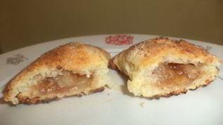 Рецепт Творожных пирожков с яблоками и корицей