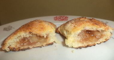 Рецепт Творожных пирожков с яблоками и корицей