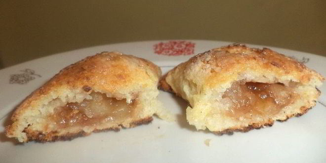 Рецепт Творожных пирожков с яблоками и корицей