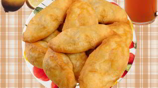 Рецепт Жаренных пирожков с картошкой на кислом тесте
