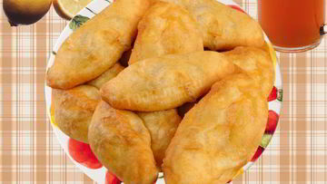 Рецепт Жаренных пирожков с картошкой на кислом тесте