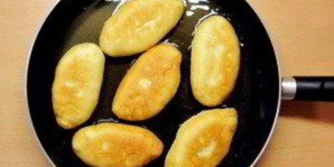 Рецепт жареных пирожков с картошкой