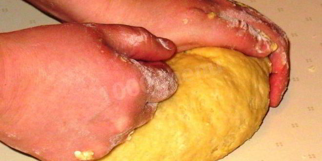 Рецепт жареных пирожков с яблоками на сковороде