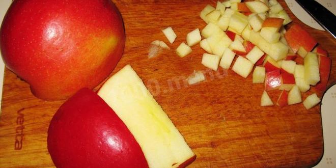 Рецепт жареных пирожков с яблоками на сковороде