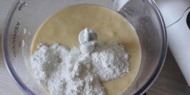 Рецепт бананового пирожного