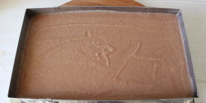 Рецепт бананового пирожного