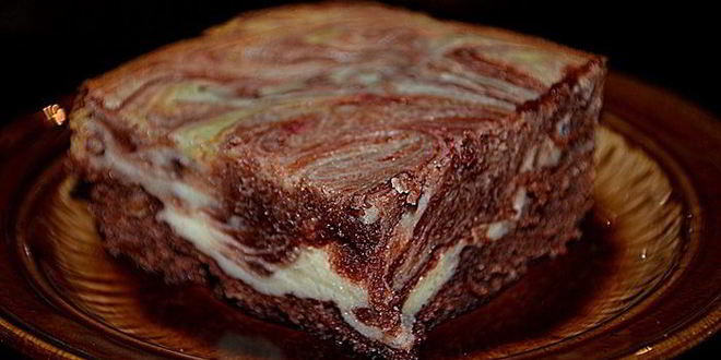 Рецепт Брауни Красного бархат с прослойкой