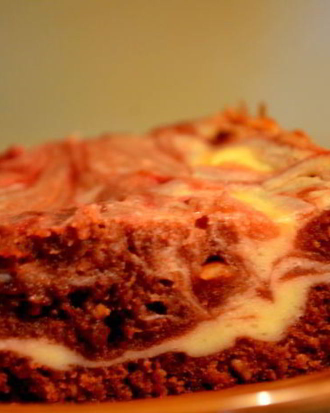 Рецепт брауни красного бархат с прослойкой