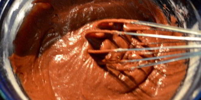 Рецепт брауни красного бархат с прослойкой