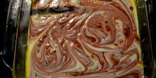 Рецепт брауни красного бархат с прослойкой