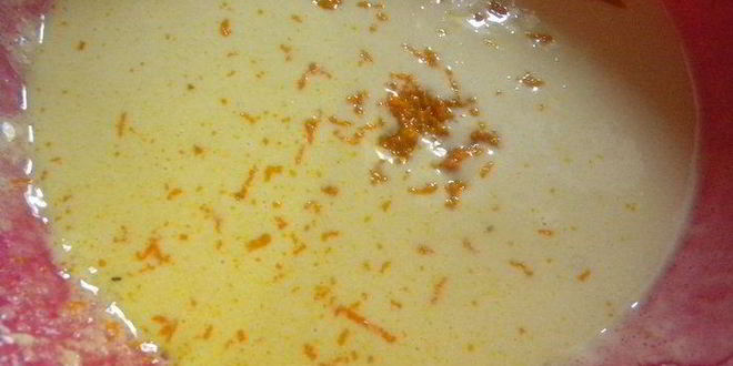 Рецепт брауни с апельсином в миндальных хлопьях