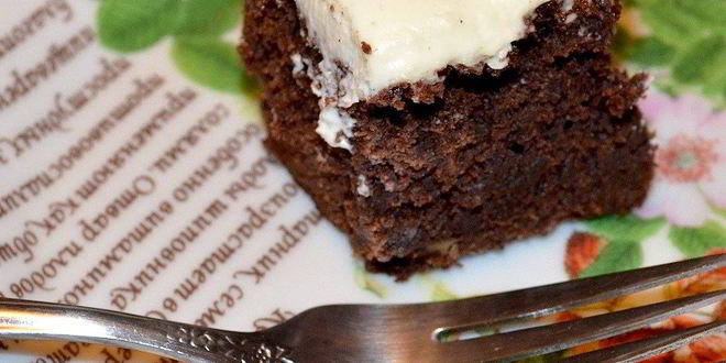 Рецепт Брауни с какао, орешками и маскарпоне