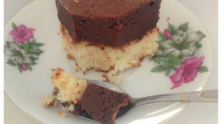 Рецепт Брауни с кокосовой основой