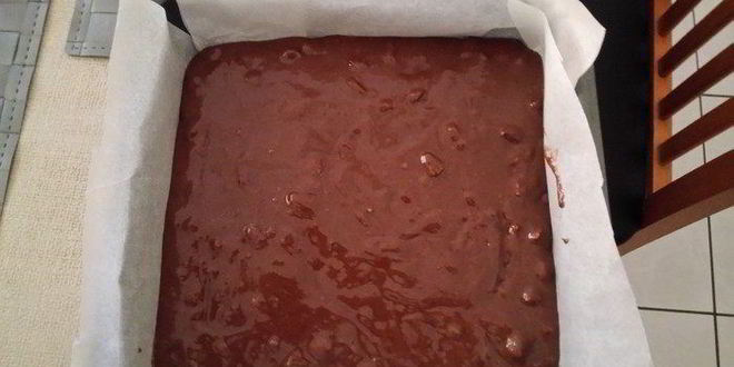 Рецепт брауни с печеньем