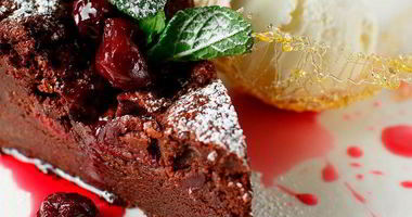 Рецепт Брауни с вишневой прослойкой