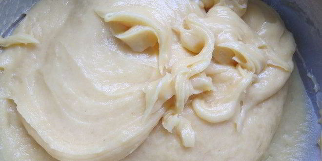 Рецепт елочки из пирожных шу с пломбирным кремом