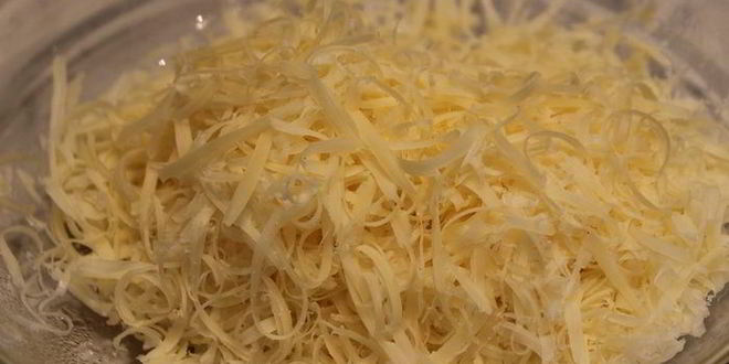 Рецепт картофельно-сырного пирожное с курицей