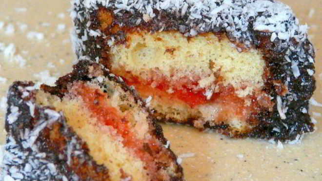 Рецепт ламингтона — австралийского пирожного