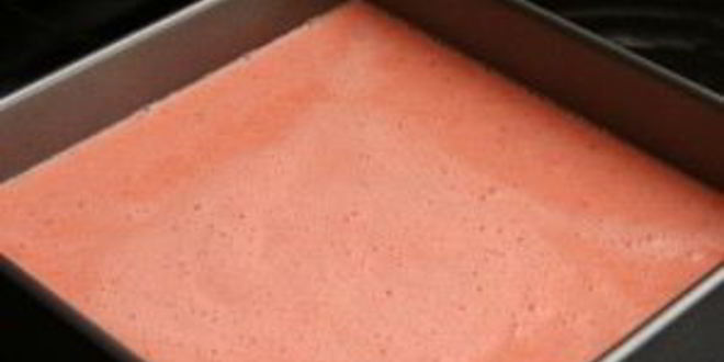 Рецепт лимонно-клубничных пирожные