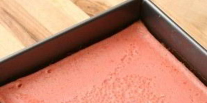 Рецепт лимонно-клубничных пирожные