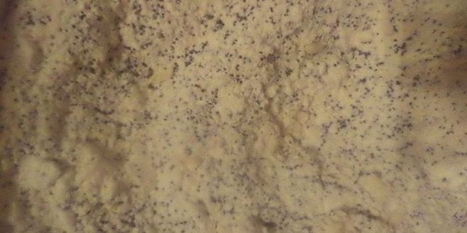 Рецепт маковых пирожных с шоколадно-медовой глазурью