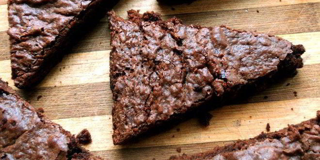 Рецепт пирожного christmas tree brownies