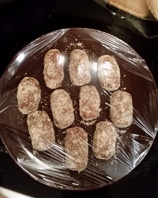 Рецепт пирожного картошка с шоколадом