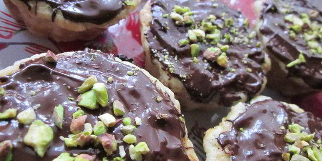 Рецепт Пирожного с банановой начинкой и горьким шоколадом