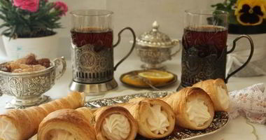 Рецепт Пирожного Трубочка с кремом