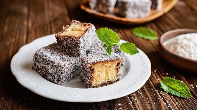 Рецепт пирожных ламингтон