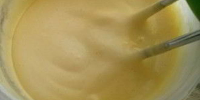 Рецепт пирожных лепестков с кремом