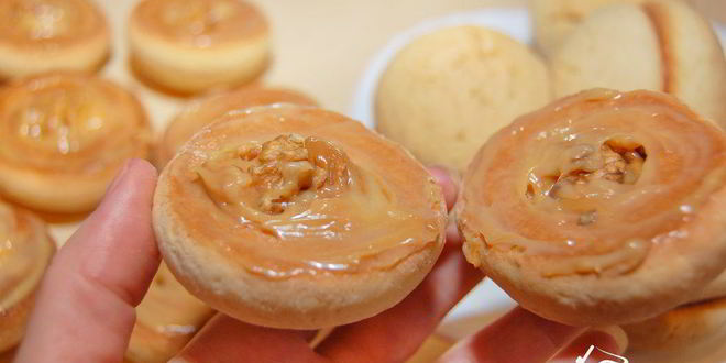 Рецепт пирожных персиков