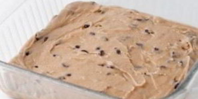 Рецепт пирожных с шоколадно-ванильной глазурью