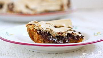 Рецепт Пирожных с шоколадом и безе