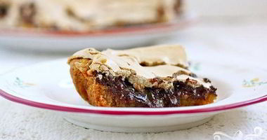 Рецепт Пирожных с шоколадом и безе