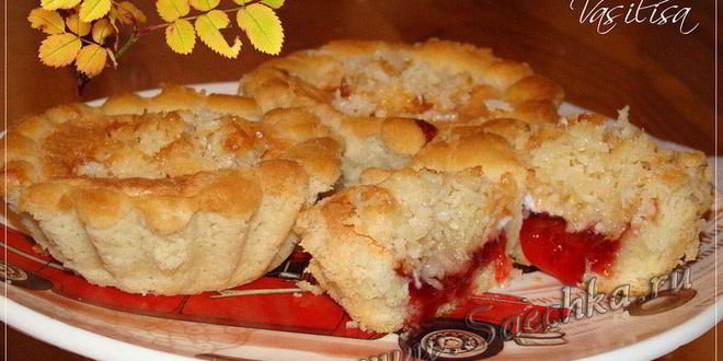 Рецепт пирожных с вареньем