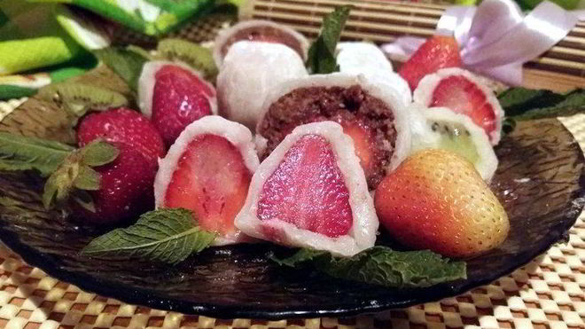 Рецепт японских пирожных моти