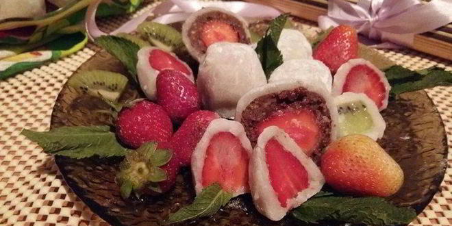 Рецепт японских пирожных моти