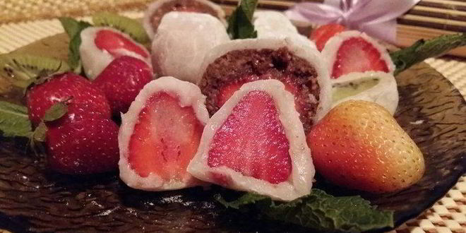 Рецепт японских пирожных моти